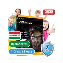 G DATA Antivirus 7 eszközre 20% kedvezménnyel tanárok, diákok, nyugdíjasok, EÜ dolgozók, rendőrök, tűzoltók részére