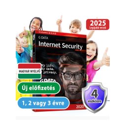 G DATA Internet Security 4 eszközre 20% kedvezménnyel tanárok, diákok, nyugdíjasok, EÜ dolgozók, rendőrök, tűzoltók részére
