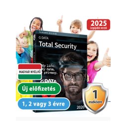 G DATA Total Security 1 eszközre 20% kedvezménnyel tanárok, diákok, nyugdíjasok, EÜ dolgozók, rendőrök, tűzoltók részére