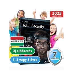 G DATA Total Security 7 eszközre 20% kedvezménnyel tanárok, diákok, nyugdíjasok, EÜ dolgozók, rendőrök, tűzoltók részére