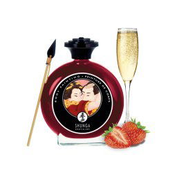 Ehető testfesték-Champagne & Strawberry-100ml.
