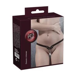 Fetish - szegecses, láncos tanga.