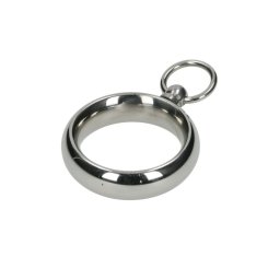 Acél farokgyűrű karikával. Átmérő:50mm