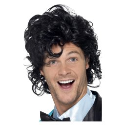 80-as évek göndör férfi paróka.