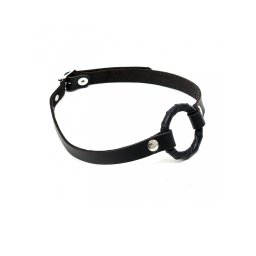 Bőr szájpecek O-karikával