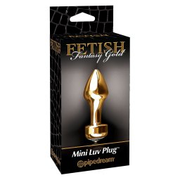 Fetish Fantasy Gold Mini Luv Plug.