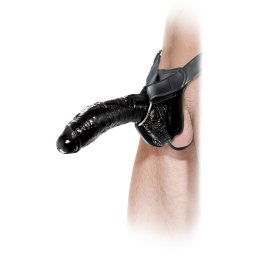 Extreme Hollow Strap-On-fekete.
