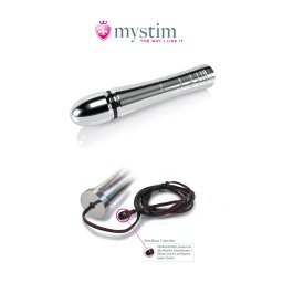 Mystim Glossy Glen - elektro dildó.