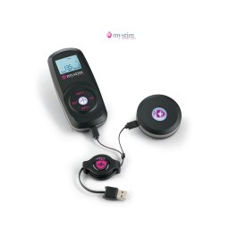 Mystim Cluster Buster -távvezérelhető elektro stimulációs készlet.