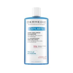 Dermedic Capilarte Sebu-Balance sampon zsíros, szeborrheás fejbőrre 300ml