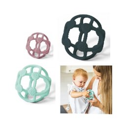 BabyOno rágóka szilikon Ortho gömb 489