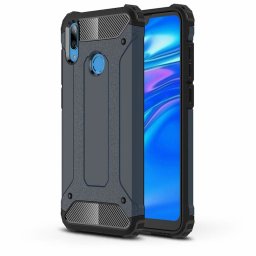 Hybrid Armor Case Tough Rugged Huawei Y6 2019/Honor 8A Pro telefontok (kék)