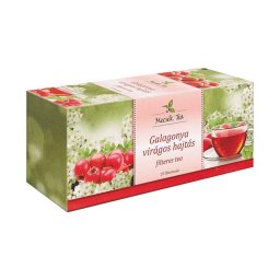 Mecsek Galagonya virágos hajtás filteres tea 25x