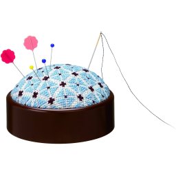 Clover tűpárna készitő szett, barna - CL4120