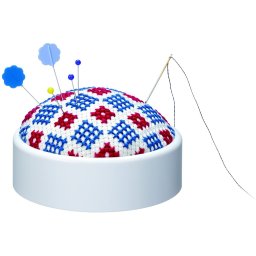 Clover tűpárna készitő szett, fehér - CL4121