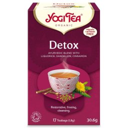 Yogi Tea Tisztító Méregtelenítő Detox Bio 17 db