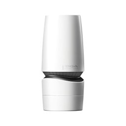 TENGA Aero - szuper szívó száj maszturbátor (fehér-ezüst)