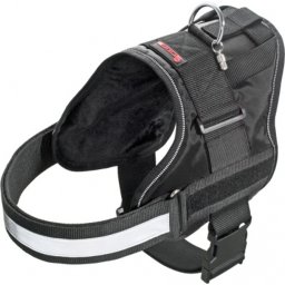 Flamingo Adventure Plus hám - fekete 55-68 cm