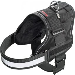 Flamingo Adventure Plus hám - fekete 70-83 cm