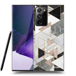 Fekete szilikon tok az alábbi mobiltelefonokra Samsung Galaxy Note 20 Ultra - Light geometry