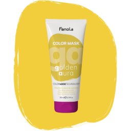 FANOLA Color Mask Golden Aura 200 ml (Arany - Táplál,)