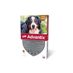 Advantix spot on - rácsepegtető oldat 40-60 kg közötti kutyáknak A.U.V. 1 db 6 ml ampulla nyitott dobozból