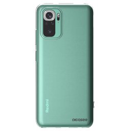 Átlátszó szilikon tok az alábbi mobiltelefonokra Xiaomi Redmi Note 10 Pro - Clear