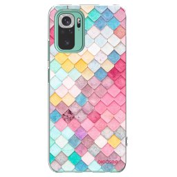Átlátszó szilikon tok az alábbi mobiltelefonokra Xiaomi Redmi Note 10 Pro - Colorful roof