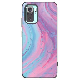 Fekete szilikon tok az alábbi mobiltelefonokra Xiaomi Redmi Note 10 Pro - Pink liquid