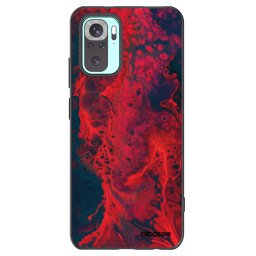 Fekete szilikon tok az alábbi mobiltelefonokra Xiaomi Redmi Note 10 Pro - Organic red
