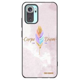Fekete szilikon tok az alábbi mobiltelefonokra Xiaomi Redmi Note 10 Pro - Carpe Diem
