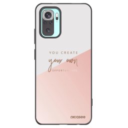 Fekete szilikon tok az alábbi mobiltelefonokra Xiaomi Redmi Note 10 Pro - You create your own opportunities