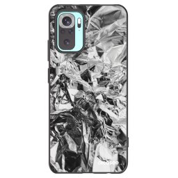 Fekete szilikon tok az alábbi mobiltelefonokra Xiaomi Redmi Note 10 Pro - Chrome