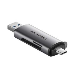 Compact kartya olvaso kulso USB-A/USB-C Axagon CRE-SAC