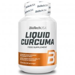 BioTech USA Liquid Kurkuma kapszula - 30db