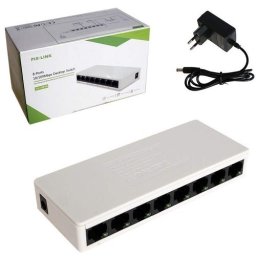 PIX-LINK 8 portos asztali hálózatmegosztó - Deskop Switch 10/100Mbps