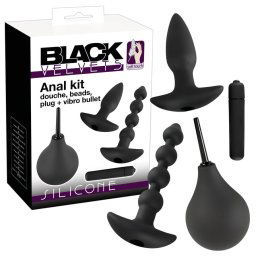 Black Velvets anál vibrátor készlet (4 részes)
