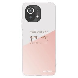 Átlátszó szilikon tok az alábbi mobiltelefonokra Xiaomi Mi 11 - You create your own opportunities