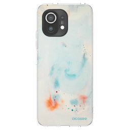 Átlátszó szilikon tok az alábbi mobiltelefonokra Xiaomi Mi 11 - Splash