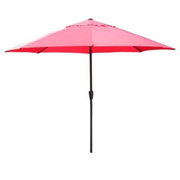 Ecru napernyő, piros fém 300 cm