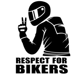 Respect For Bikers" autómatrica