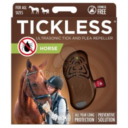 TickLess Horse ultrahangos kullancs- és bolhariasztó Barna