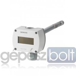 Siemens QFM3160D Légcsatorna páratartalom és hőmérséklet érzékelő (DC 0...10 V) igényjelzés elvárásokhoz, kijelzővel