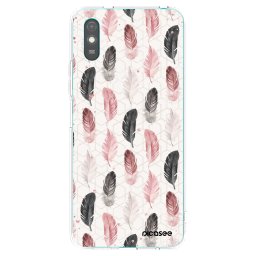 Átlátszó szilikon tok az alábbi mobiltelefonokra Xiaomi Redmi 9AT - Feather 2