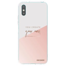 Átlátszó szilikon tok az alábbi mobiltelefonokra Xiaomi Redmi 9AT - You create your own opportunities