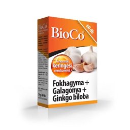 BioCo Fokhagyma+Galagonya+Ginkgo biloba 60 db