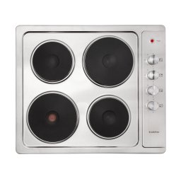 Klarstein Appetito 4 elektromos főzőlap, 4 főzőzóna, 6 fokozat, 5500 watt, rozsdamentes acél (TK15OV-Appetito-4-SL)