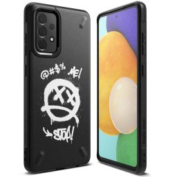 Ringke Onyx Durable TPU Case Samsung Galaxy A72 (fekete - graffiti)