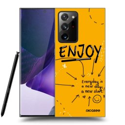 Fekete szilikon tok az alábbi mobiltelefonokra Samsung Galaxy Note 20 Ultra - Enjoy