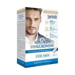 Interherb Kollagén+Hyaluronsav For Men tabletta 30x